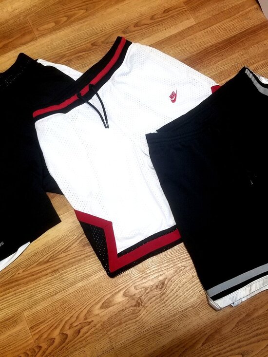 Nike Other - FAST SHIP !! 3 PAIRS OF NIKE ADIDAS ELITE AEROREADY BASKETBALL SHORT IN MENS XL